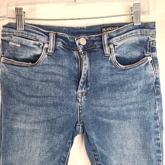Blank NYC “The Stanton” Capri Distressed Jeans - Picture 8 of 13